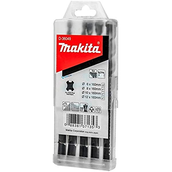 Makita D-36049 sada vrtákov SDS Plus 5ks