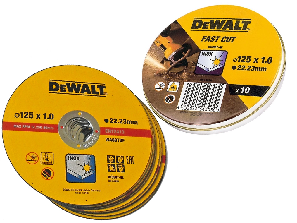 DeWALT DT3507-QZ rezný kotúč 125x1.0mm