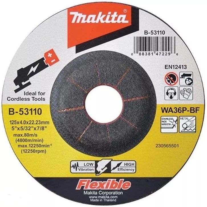 Makita B-53110 flexibilný kotúč 125mm