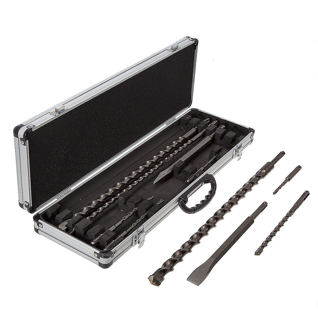 Makita D-21191 10-dielna sada vrtákov a sekáčov SDS-Plus