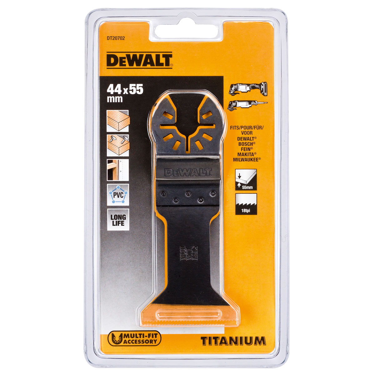 DeWALT DT20702 pilový list 44x55mm