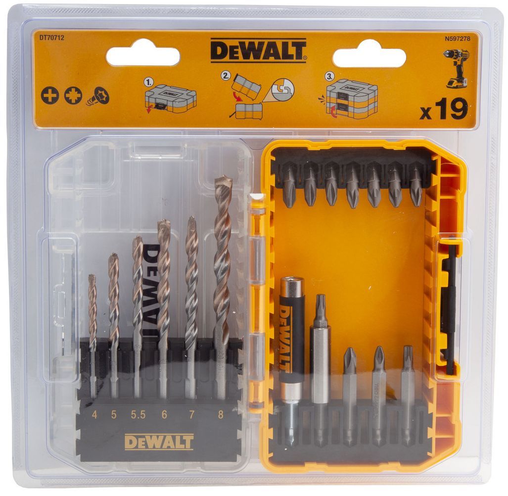 DeWALT DT70712 19-dielna sada