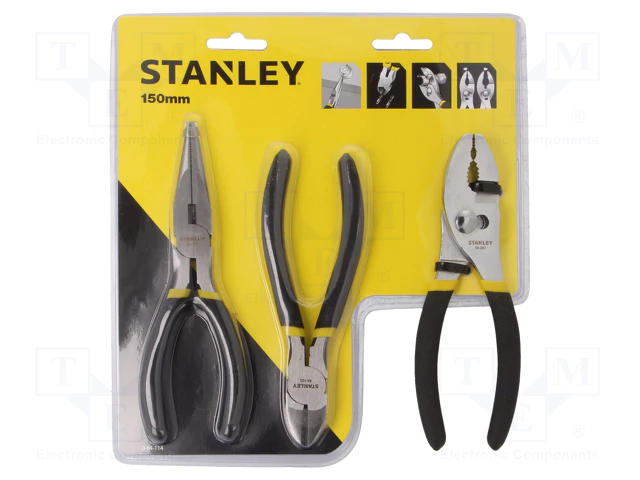 STANLEY 0-84-114 sada klieští 3ks