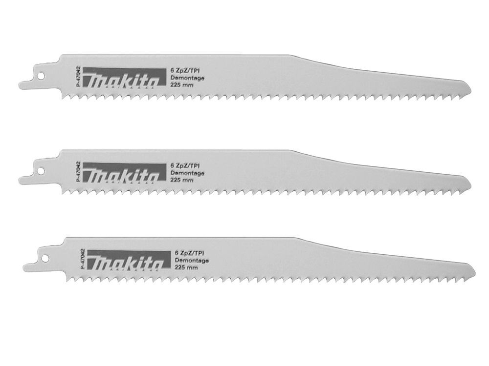 Makita P-47042 pílové listy 225mm , sada 3ks