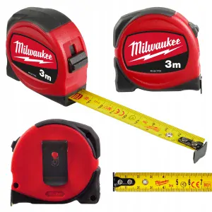 Milwaukee Slimline meracie pásmo 3m/16mm