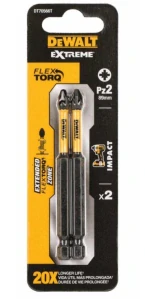 DeWALT Skrutkovací nástavec Pz2 85 mm 2ks DT70566T