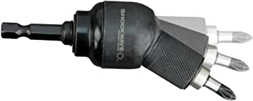 Milwaukee shockwave uhlový adaptér+10ks bitov