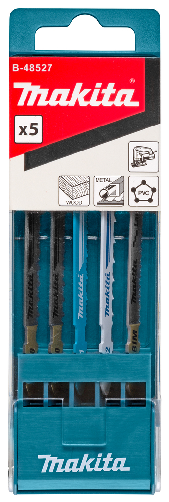 Makita B-48527 sada pílových listov 5ks