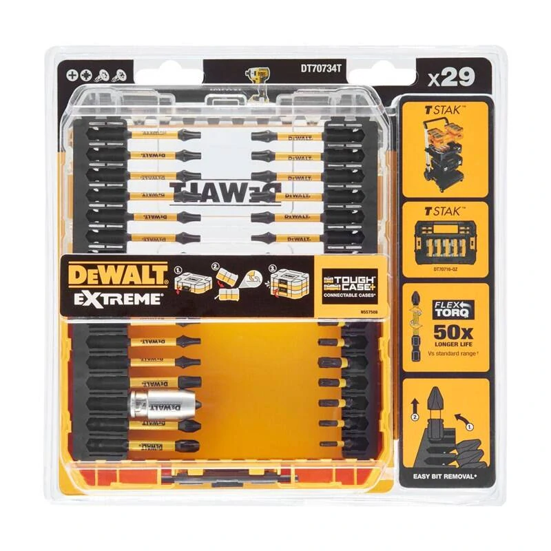 DeWALT 29-dielna DT70734T